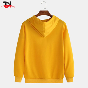 Sudadera con Capucha para Hombre, 100% Algodón, Corte Regular, con Bolsillo, Básica, Lisa, Térmica, Color Sólido, Otoño, con Logotipo Personalizable - Product Image 4