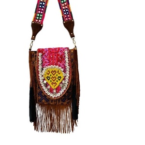 Bolso de hombro indio hecho a mano para mujer, bolso de hombro para mujer, bolso de mano bordado Vintage de lujo personalizado - Product Image 4