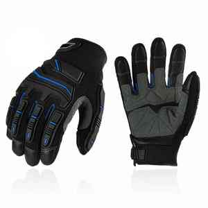 Guantes de Soldadura TIG de Cuero Granulado Resistentes, Casuales y de Moda, Reflectantes, de Secado Rápido y con Pantalla Táctil - Product Image 1