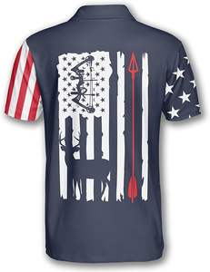 Chemises de tir à l'arc Performance Maillot d'équipe à séchage rapide personnalisé Léger avec protection UV Réversible Extensible Oem Wear - Product Image 6