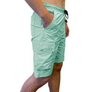 Custom <b>Men</b> Cargo <b>Shorts</b> Breathable Multi Pocket With <b>Elastic</b> <b>Waistband</b> Drawstring Summer Comfort Casual <b>Shorts</b> for <b>Men</b> - Product Image 4
