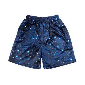 Pantalones cortos de entrenamiento deportivos de verano de talla grande para hombre al por mayor, pantalones cortos de correr con cintura elástica para gimnasio, fitness, baloncesto - Product Image 1