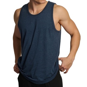 Cut Out <b>Singlet</b> Sleeveless Longline Regular Fit Breathable <b>Running</b> Tank Top High Stretchy Seamless Elastane Summer Clothing - Product Image 1