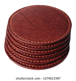 Posavasos de comedor de cuero de diseñador multicolor de alta calidad patrón cuadrado creativo fábrica de sublimación transparente al por mayor para - Product Image 6