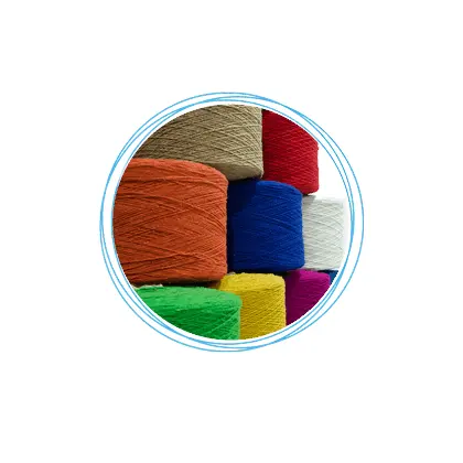 100% Natural and Synthetic Fibre Made Yarn with Customized Color For Sewing Uses Yarn By Indian Exporters