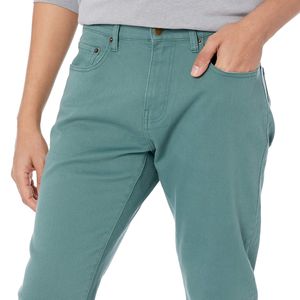 Premium hommes classique coupe droite coton jean pantalon nouveau Style taille moyenne mince élégant Stretch Design décontracté tenue quotidienne toile - Product Image 4