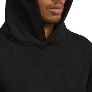 เสื้อมีฮู้ดผ้าคอตตอนสำหรับผู้ชายเสื้อมีฮู้ดแนวสตรีทงานปักตามสั่ง - Product Image 3