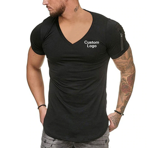 Camiseta de Hombre de Nuevo Estilo Más Vendida, Color Personalizado, Alta Calidad, 180g, Ecológica, de Poliéster/Algodón - Product Image 3