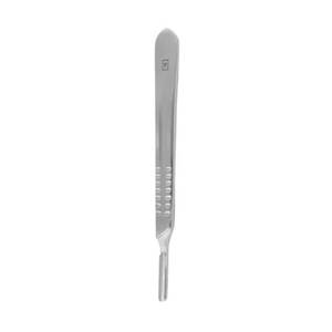 Manche de scalpel n° 4 4 Manches de scalpel chirurgical - Artisanat manuel exceptionnel pour une chirurgie de précision, la base du type de couteau - Product Image 3