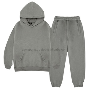 Conjunto Deportivo para Niños al por Mayor, Sudadera con Capucha y Pantalones Jogger, Conjunto de Felpa Cómodo, Ropa Deportiva de Felpa - Product Image 4