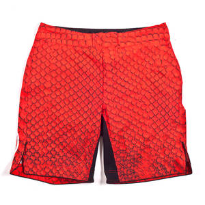 Shorts MMA de conception personnalisée de haute qualité pour hommes derniers vêtements d'arts martiaux en gros avec ceinture élastique pour le combat - Product Image 4