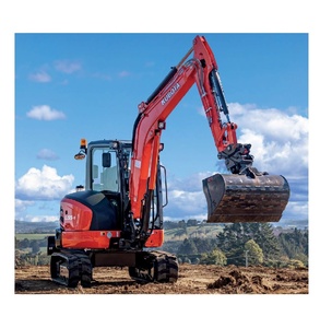 Nouvelle pelle excavatrice Kubota KX033-4, mini-pelle compacte sur chenilles, classe 3,3 tonnes, équipement de construction professionnel - Product Image 1