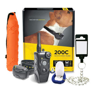 Collar de choque recargable para perros impermeable con control remoto de mano para entrenamiento de obediencia y Control de comportamiento - Product Image 3