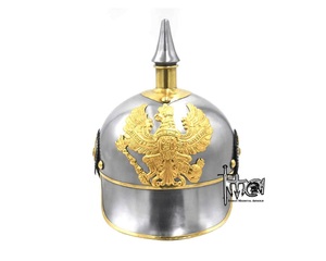 หมวกกันน็อคปิเคิลเฮาคิวบ์ทำจากสเตนเลสสตีลคุณภาพระดับพรีเมียมแบบโบราณสำหรับเสื้อผ้าหรือของขวัญ - Product Image 6