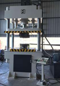 Shree Hydraulique SH 100 100T Haute Précision Hydraulique Double Action Emboutissage Profond Machine PLC Core Composant pour Emboutissage Profond - Product Image 4