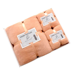 Set di 3 Asciugamani a Righe per Bagno e Mani, Morbidezza Premium, Alta Assorbenza, Logo Personalizzato, in Cotone e Microfibra per Casa, Hotel e Spiaggia - Product Image 1