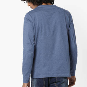 Hot Selling Full Sleeves T-<b>Shirt</b> Breathable T-<b>Shirt</b> Men Comfortable Streetwear Full Sleeves T-<b>Shirts</b> Factory Price <b>Shirts</b> - Product Image 3