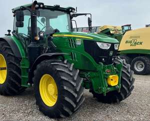 Tracteur agricole John Deere AGCO 70HP 4WD à transmission par engrenages, neuf et d'occasion, avec boîte de vitesses et pompe - Product Image 1