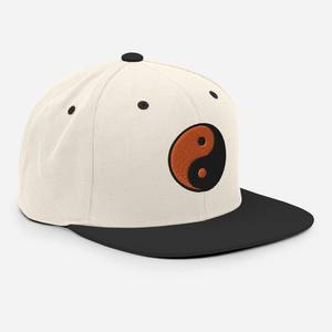 Casquettes Snapback bicolores personnalisées, logo brodé 2D, design structuré, chapeau à bord plat et réglable, article à vendre en promotion L01 - Product Image 3