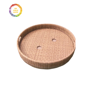 Plateau flottant en rotin en plastique élégant et durable-polyvalent, de haute qualité et économique - Product Image 5