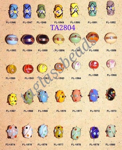 ซูเปอร์แฟนซีกระจกลูกปัดออกแบบที่ไม่ซ้ำกันคู่ของ4ของขวัญบรรจุ Glas - Product Image 3