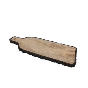 Planche à fromage en bois de conception classique planche à découper fruits et légumes bloc à découper fait à la main personnalisé en vrac - Product Image 1