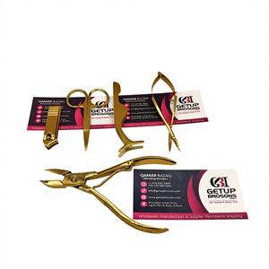 Tijeras profesionales de corte de pelo liso de plasma dorado para hombre y mujer, para salón de barbería - Product Image 5