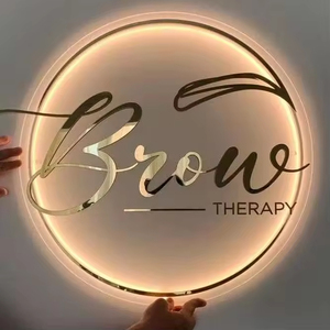 Custom 3D Wall Logo Business Sign Shop Logo Acrylic Sign for Beauty Salon Nails Sign - Product Image 4