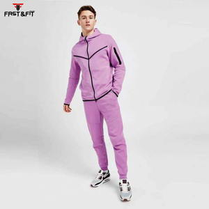 Survêtement d'entraînement personnalisé de haute qualité pour hommes vente chaude hiver contraste couleur impression fabriqué au Pakistan - Product Image 2