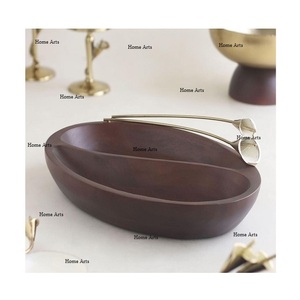 Bol décoratif en bois de la plus haute qualité, design classique, forme ronde, pour servir des chocolats, best-seller - Product Image 6