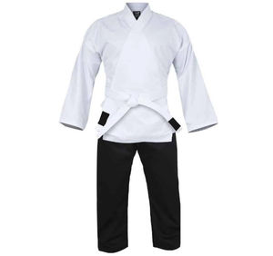 Uniforme de Karate Unisex de la mejor calidad 100% algodón transpirable ligero de secado rápido último diseño 2 juegos MOQ - Product Image 6