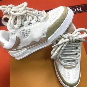 Zapatos de Diseñador de Lujo de Alta Calidad al por Mayor, Zapatos de Cuero de Marca Famosa para Hombre, Zapatillas Deportivas Originales con Logotipo de Lujo para Mujer, Zapatillas Deportivas para Hombre - Product Image 5