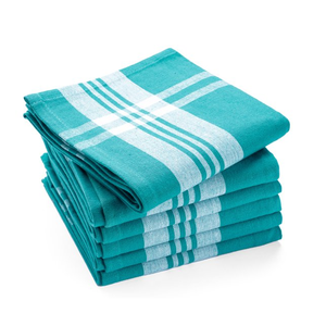 Usine en gros multicolore 100% coton biologique Gots certificat cuisine nettoyage utilisation poids lourd personnalisé ensemble de serviettes de cuisine - Product Image 6