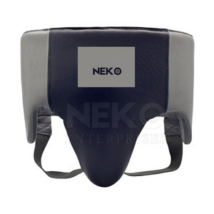 Protector de ingle de cuero de alta calidad con logotipo personalizado Transpirable y cómodo Tamaño personalizable para boxeo MMA-MOQ disponible - Product Image 2