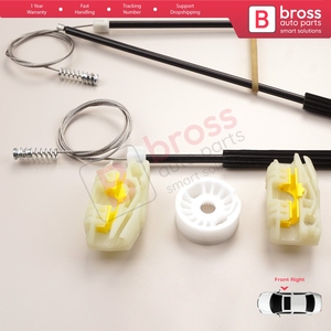 Kit de réparation de lève-vitre électrique BWR828, côté droit, pour Ibiza MK4 6J5 6P1 6J1 6P5 2008-2017, 2/3 portes, HB Coupé 6J3837402 - Product Image 5