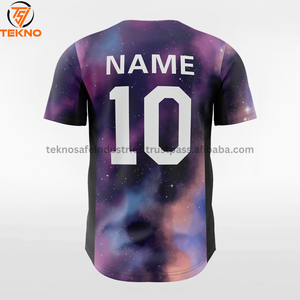 Camiseta DE LA Liga de Béisbol Juvenil para Hombre y Mujer, Jersey de Béisbol de Gran Tamaño con Impresión por Sublimación, Cosido Al por Mayor, 2025, OEM - Product Image 4