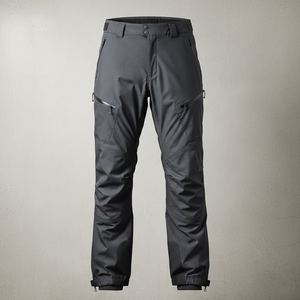 Pantalones Cargo Impermeables para Hombre, 100% Algodón, Resistentes a la Intemperie, Cintura Media, Bolsillos con Cremallera Oculta de Alta Gama, Funcionales - Product Image 1