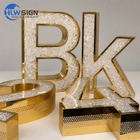 Números de Diamantes Brillantes Directo de Fábrica, Números LED, Números Luminosos de 4 pies para Fiestas y Eventos