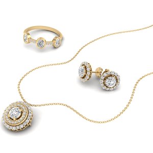 REYES Ensembles de bijoux en moissanite de haute qualité coupe ronde 4.27 carats en argent sterling 925 Cadeau de mariage Bijoux de créateurs à la mode - Product Image 3