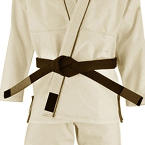 Uniforme de BJJ de Alta Calidad 100% Algodón para Adultos, Liso, Teñido, Bordado, Panel Interior Sublimado, Transpirable, Frente Muy Económico - Product Image 5