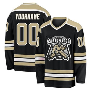 Pro Custom Ice Hockey Jersey 2025 Ropa deportiva de manga larga de secado rápido Uniforme sublimado para hombres Equipos y distribuidores - Product Image 1