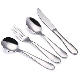 Sturdy Indian Cutlery Supply Stainless Steel <b>Knife</b> Spoon <b>Fork</b> Customize Metal Flatware <b>Set</b> for Wedding Anniversary Gifts - Product Image 5