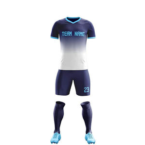 Camisetas de Fútbol para Hombre 100% Poliéster, Uniformes Deportivos Transpirables de Manga Corta - Product Image 1