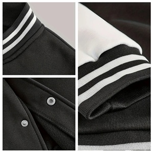 Chaqueta Varsity de Béisbol Personalizada al por Mayor con Logotipo Personalizado para Hombre, de Algodón, Nailon y Poliéster para Invierno y Trabajo al Aire Libre - Product Image 2