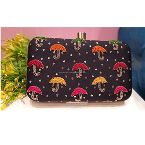 Femme Designer Sac à main Soirée Sacs à main Pour Dames Fille Fête porter embrayage Mariage Fête Faveurs Palm Clutches - Product Image 6