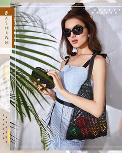 Macrame Women's Fashionable <b>Bag</b> for Girls Woman, Mini Vintage Crossbody <b>Bag</b>, Trendy <b>Bags</b> for Girls OEM Made in Vietnam - Product Image 5