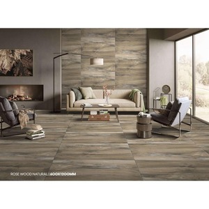 Bois Français Marron 600x1200mm Porcelaine 60x120cm Carreaux de Céramique Texture Naturelle Décorative - Product Image 1