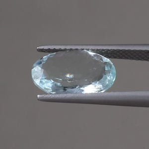 Aguamarina Natural al por Mayor, Gema Suelta de 3.55 Quilates, Corte Oval Brillante de 9x13mm, Certificada por IGI, Hecha a Mano, Suministro de Alta Calidad - Product Image 2