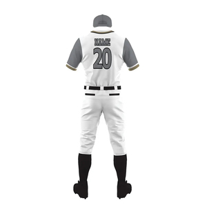 Uniformes de baseball sportifs décontractés de qualité supérieure 2025, logo personnalisé imprimé, style uni, ensembles de vêtements de sport, service OEM, taille plus, 100% - Product Image 6