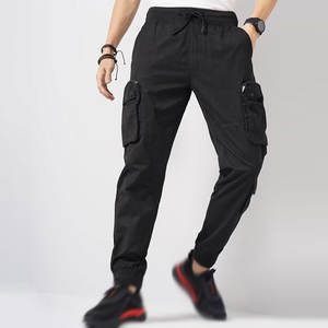 Pantalons cargo pour hommes sur mesure, vente en gros, pantalons tactiques décontractés avec design utilitaire multi-poches - Product Image 4